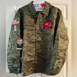 New Nike NFL NE Patriots Salute To Service Repel Jacket